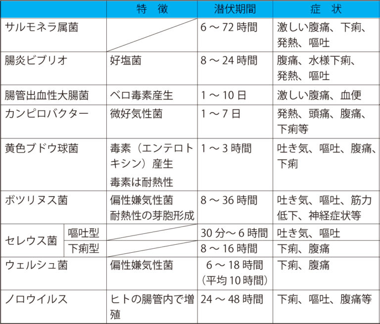 下痢と嘔吐が止まらない?!もしかして食中毒?食中毒の特徴と対策をわかりやすく解説します!